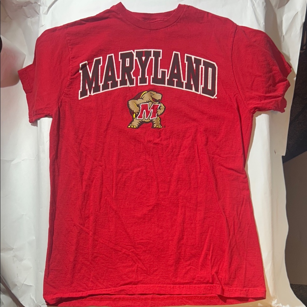 Maryland Terrapins Graphic Red T-Shirt